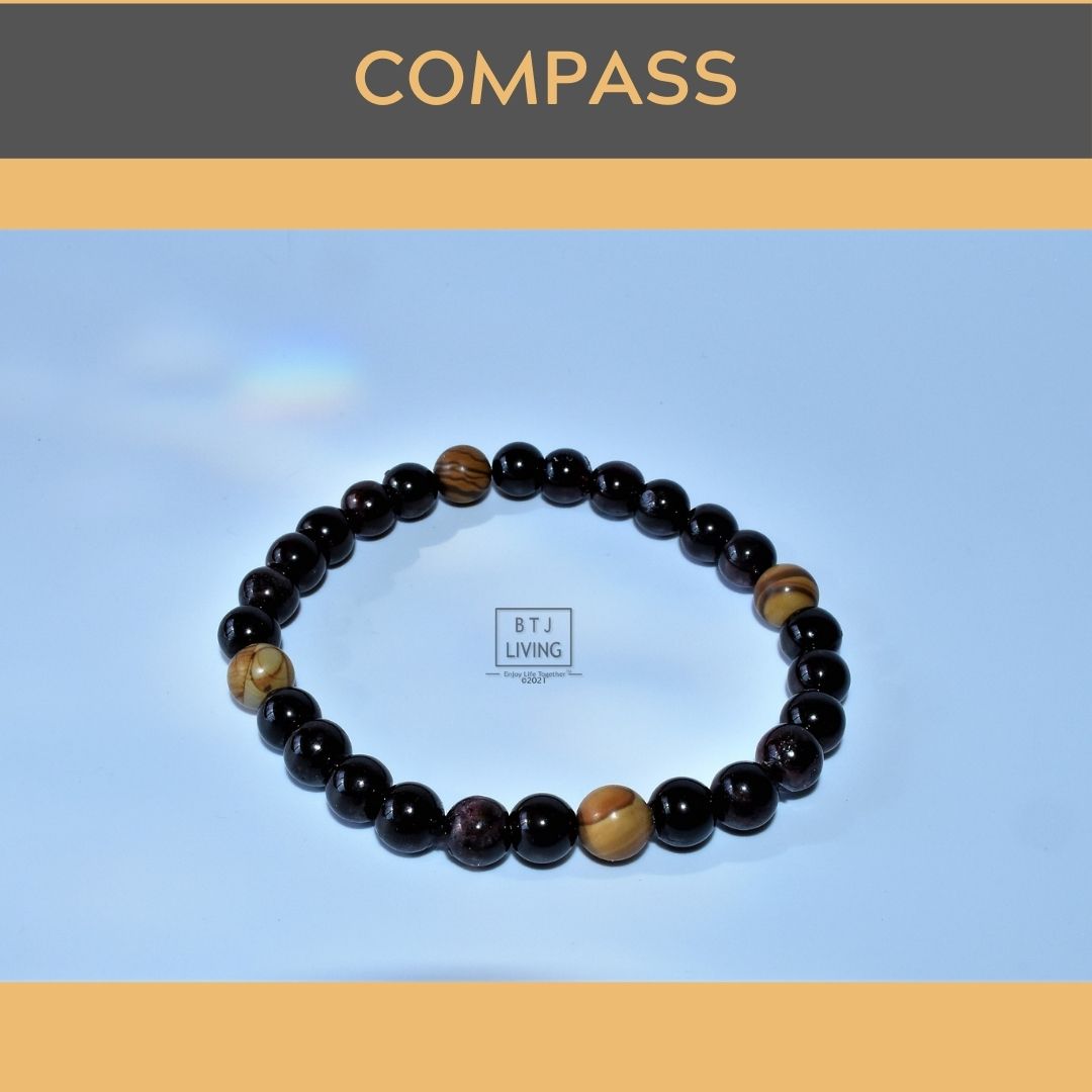 Which way are you going - Compass Bracelet.
